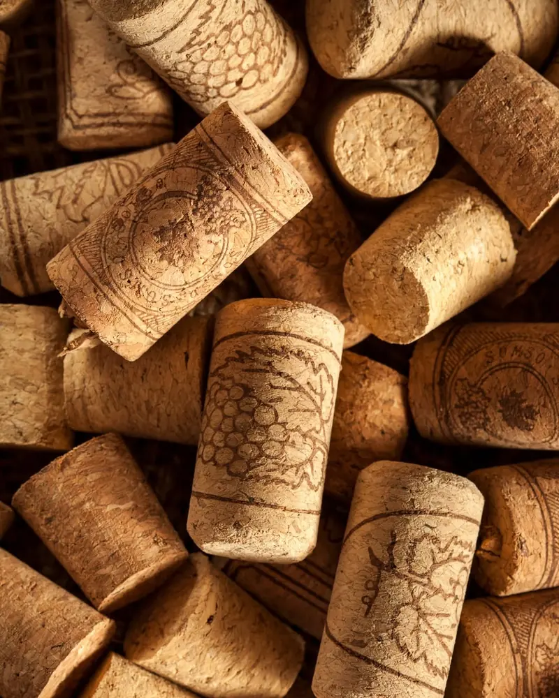 Corchos de vino